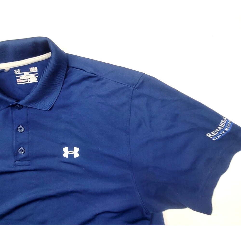 Under Armour HeatGear Polo Shirt Men's Large Renaissance Wealth Management